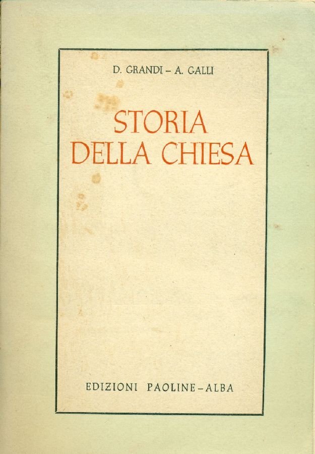 Storia della Chiesa | Immagine principale