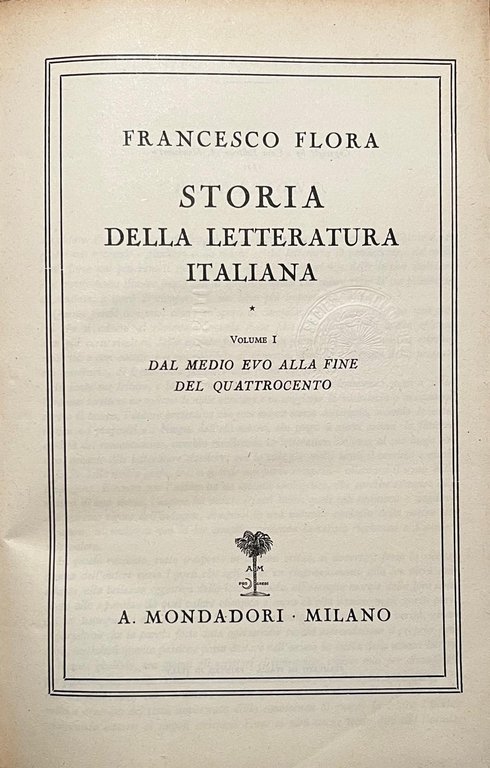 Storia della letteratura italiana. 4 volumi | Immagine Gallery 4