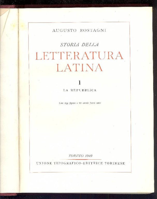 Storia della letteratura latina. 2 volumi. La Repubblica - L'Impero | Immagine Gallery 2