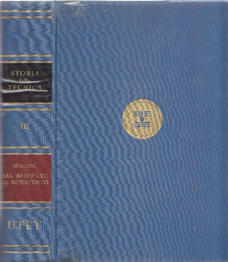 Storia della tecnica. Volume III. Dal Seicento al Novecento | Immagine principale