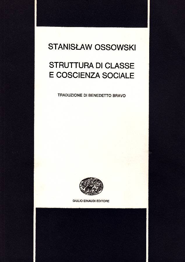 Struttura di classe e coscienza sociale | Immagine principale