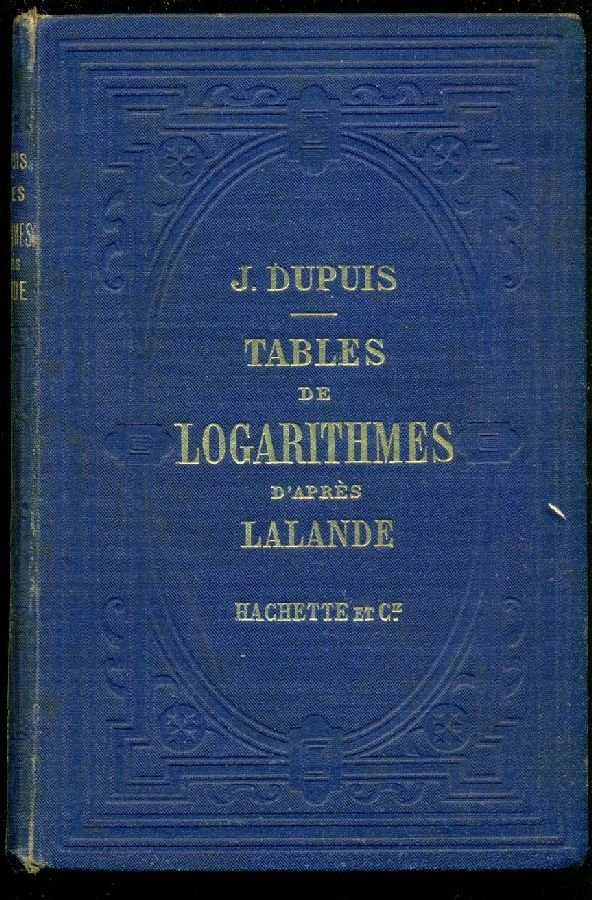 Tables de logarithmes a cinq décimales | Immagine principale