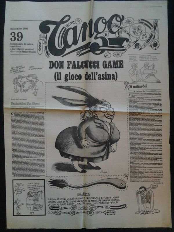 Tango. Settimanale di satira, umorismo e travolgenti passioni, diretto da … | Immagine principale