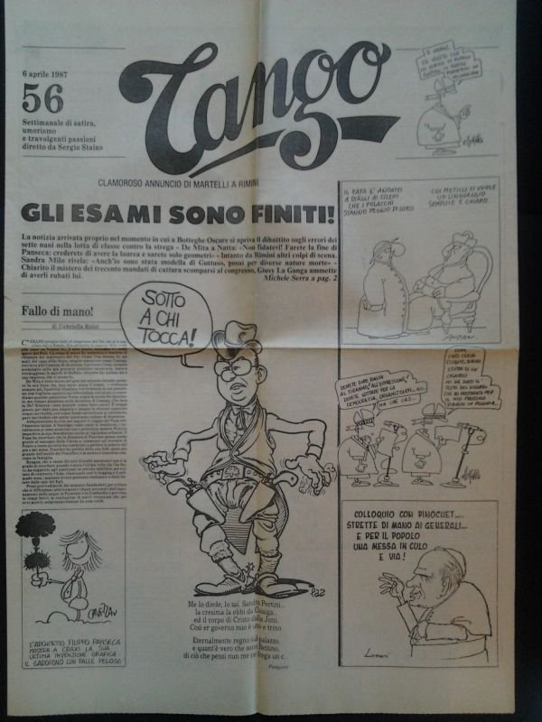 Tango. Settimanale di satira, umorismo e travolgenti passioni, diretto da … | Immagine principale