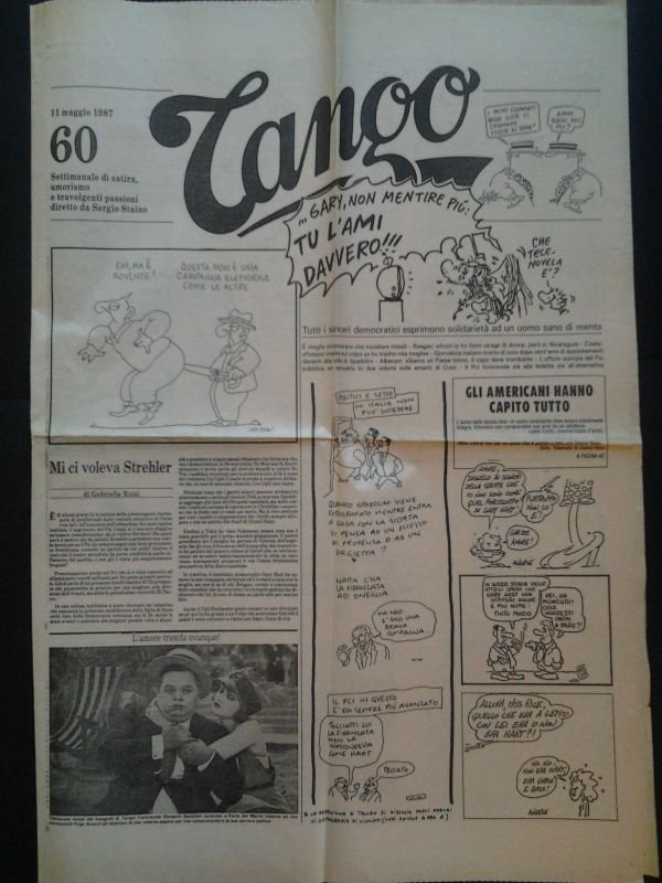 Tango. Settimanale di satira, umorismo e travolgenti passioni, diretto da … | Immagine principale