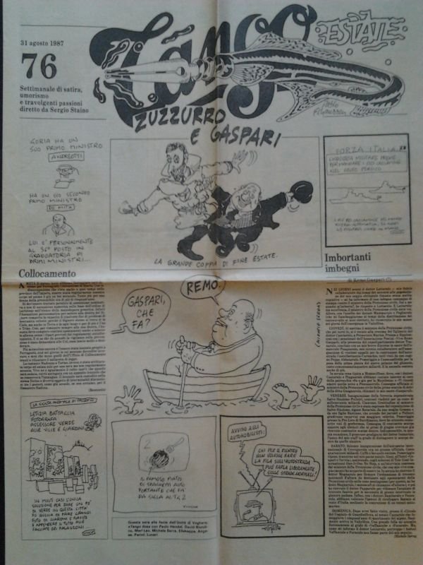 Tango. Settimanale di satira, umorismo e travolgenti passioni, diretto da … | Immagine principale