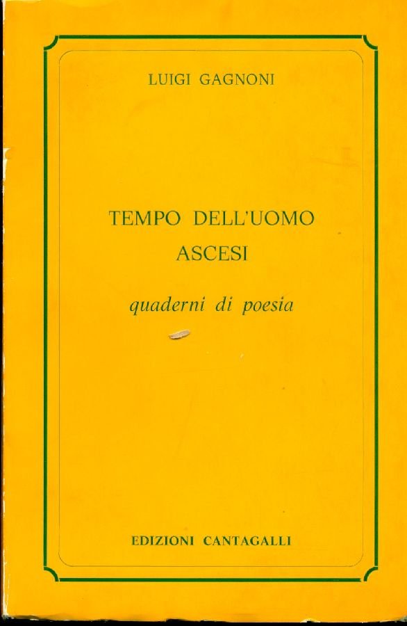 Tempo dell&amp;#39;uomo. Ascesi | Immagine principale