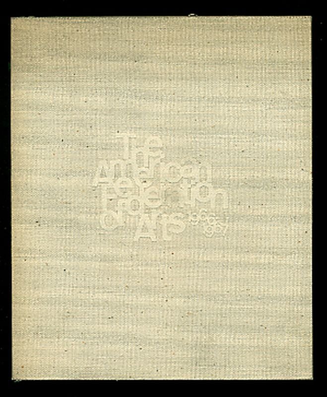 The American Federation of Arts 1966-1967 | Immagine principale