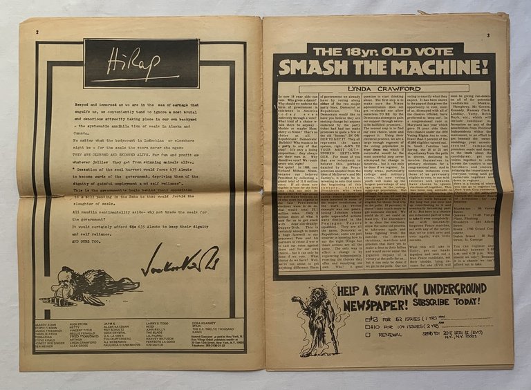 The East Village Other. Vol. 6, No. 33, 14/7/71 | Immagine Gallery 2