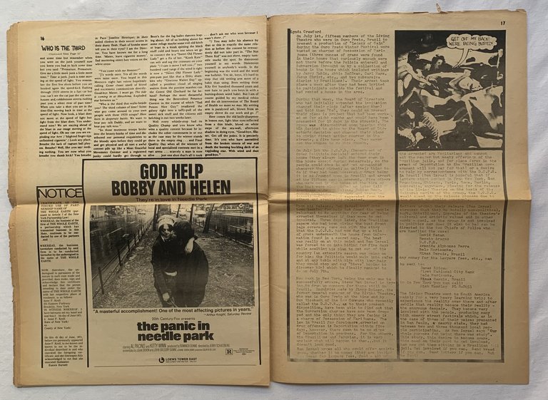 The East Village Other. Vol. 6, No. 33, 14/7/71 | Immagine Gallery 7