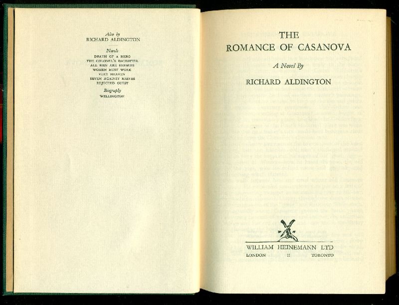 The Romance of Casanova | Immagine principale