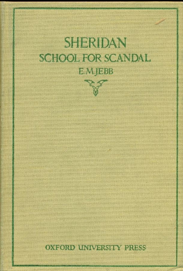 The school for scandal | Immagine principale