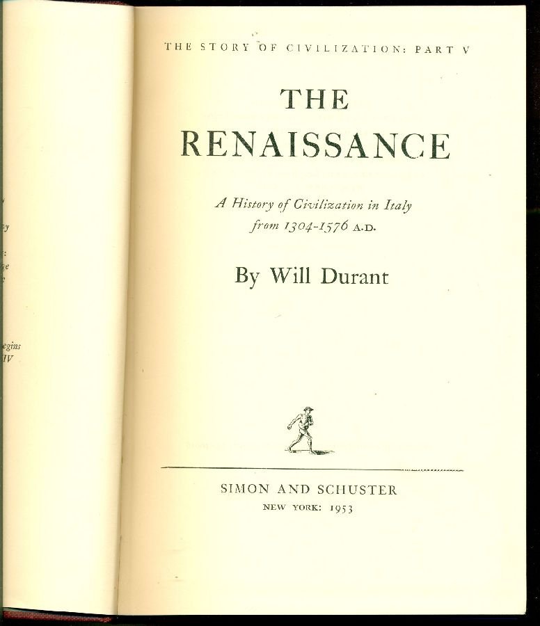 The Story of Civilization: Part V. The Renaissance | Immagine principale