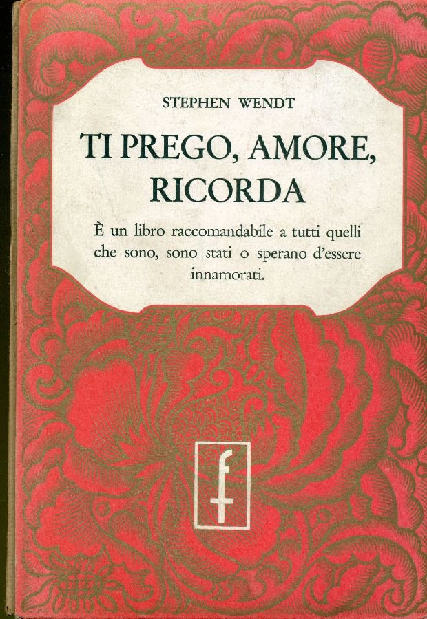 Ti prego, amore, ricorda | Immagine principale