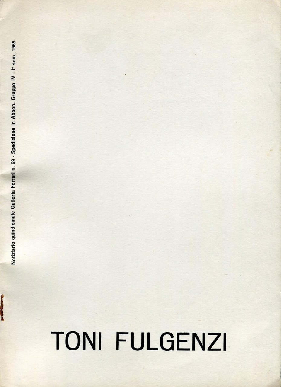 Toni Fulgenzi | Immagine principale