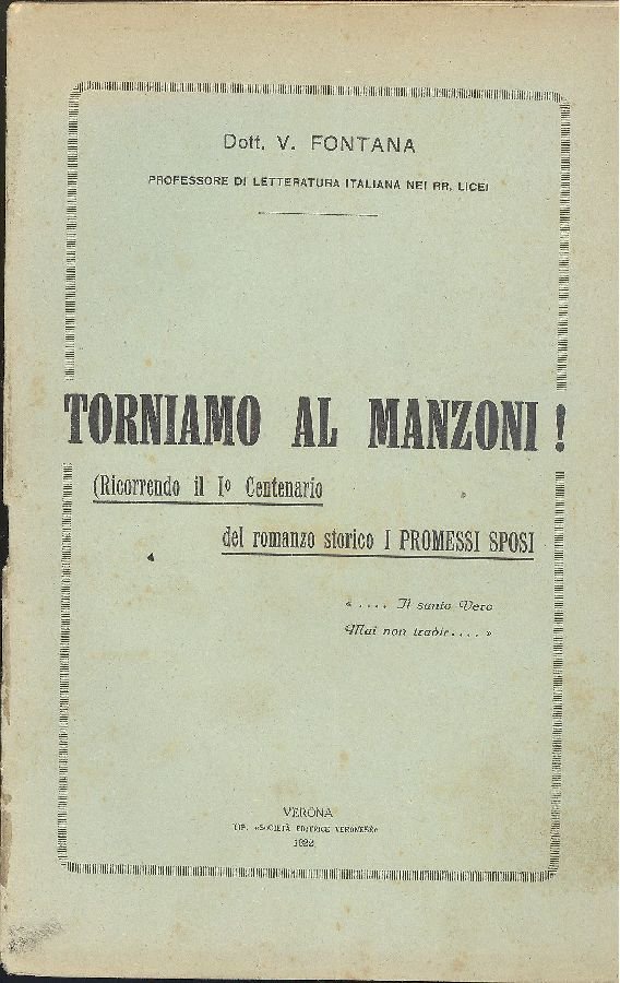 Torniamo al Manzoni! | Immagine principale