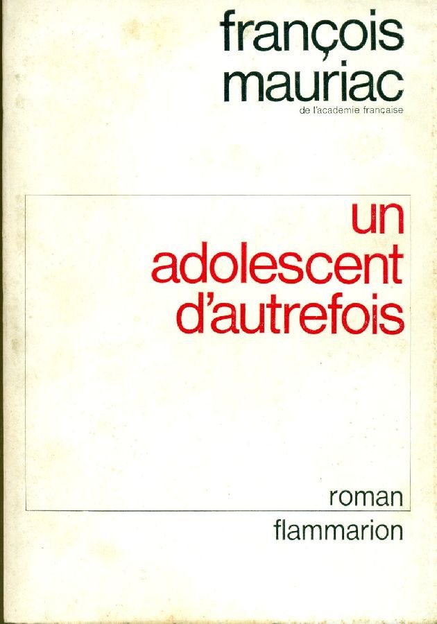 Un adolescent d'autrefois | Immagine principale