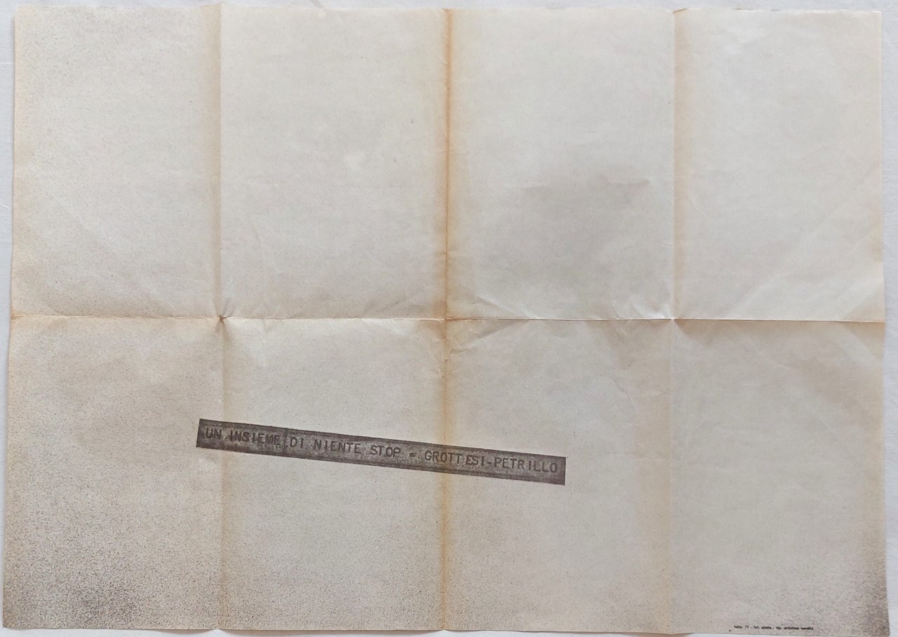 Un insieme di niente stop. Poster | Immagine principale