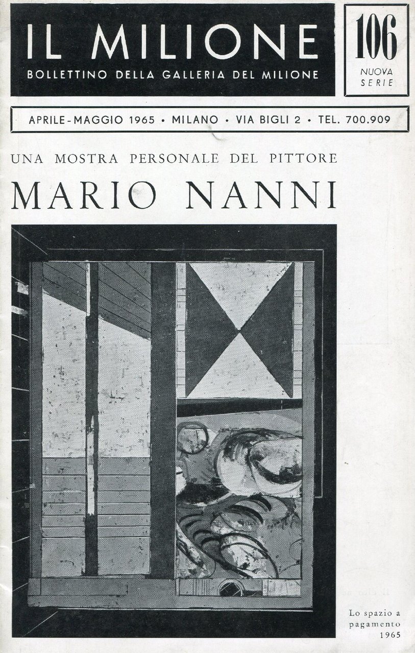 Una mostra personale del pittore Mario Nanni | Immagine principale