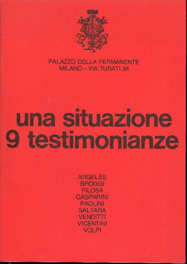 Una situazione 9 testimonianze | Immagine principale
