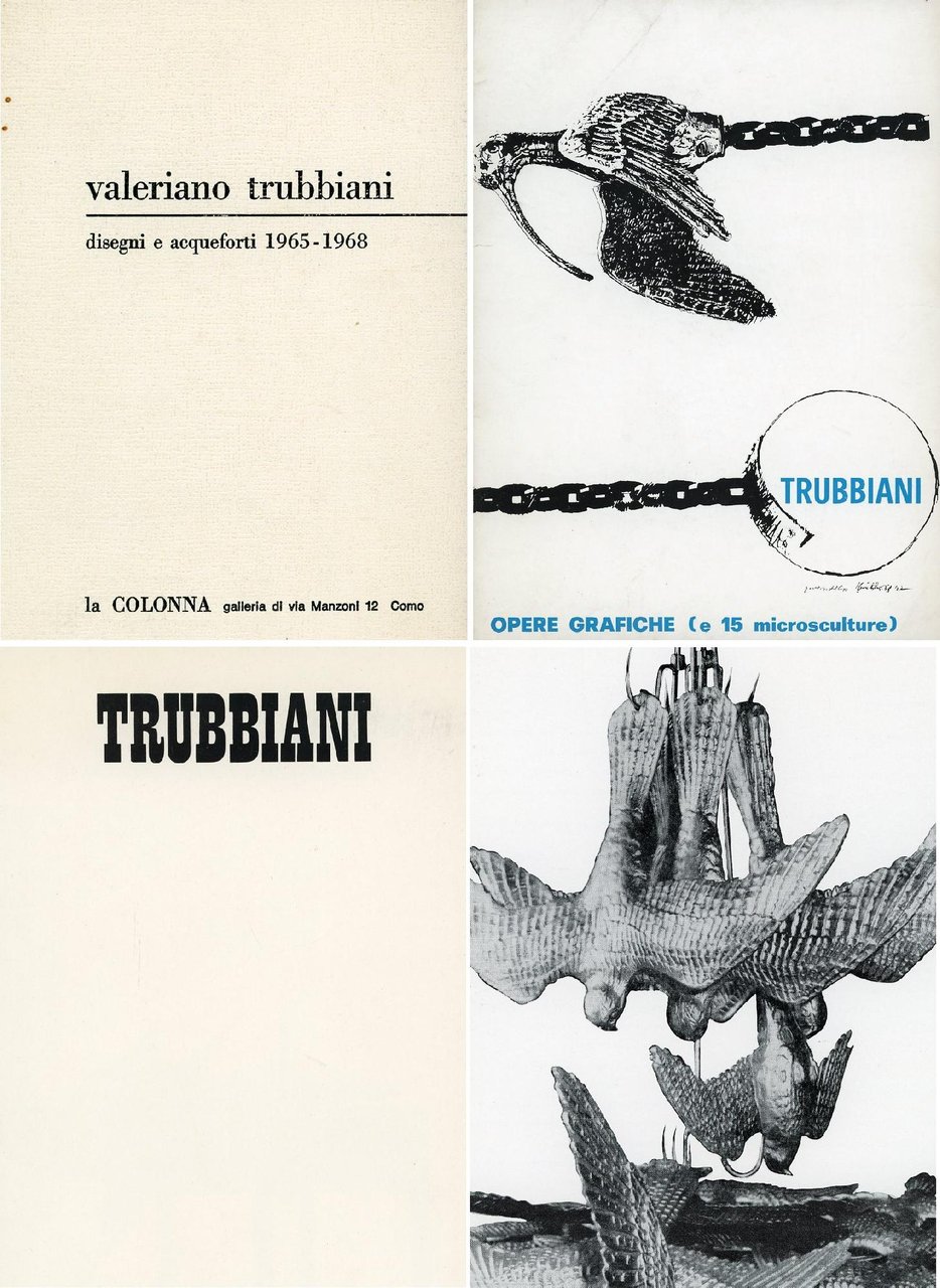 Valeriano Trubbiani. Disegni e acqueforti 1965-1968 | Immagine principale