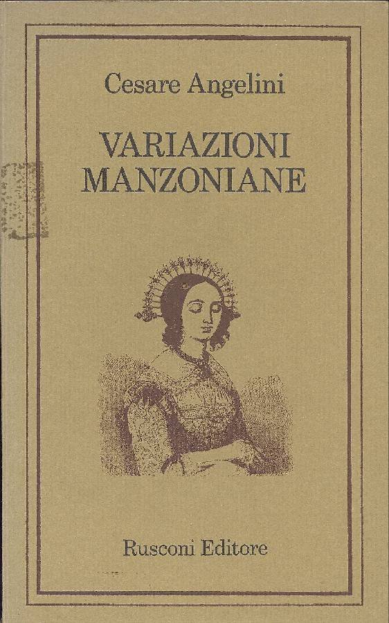 Variazioni manzoniane. Notizie | Immagine principale