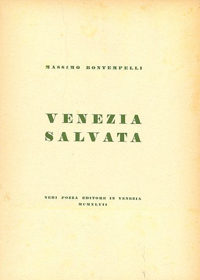 Venezia salvata | Immagine principale