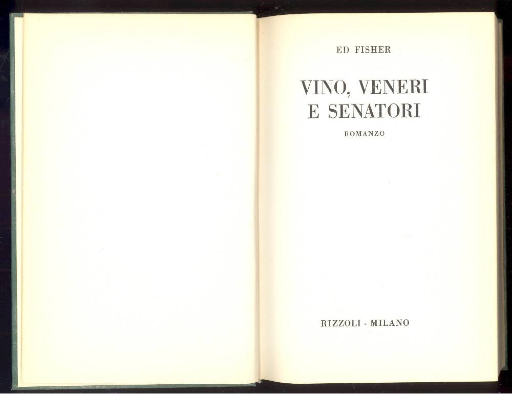 Vino, veneri e senatori | Immagine principale