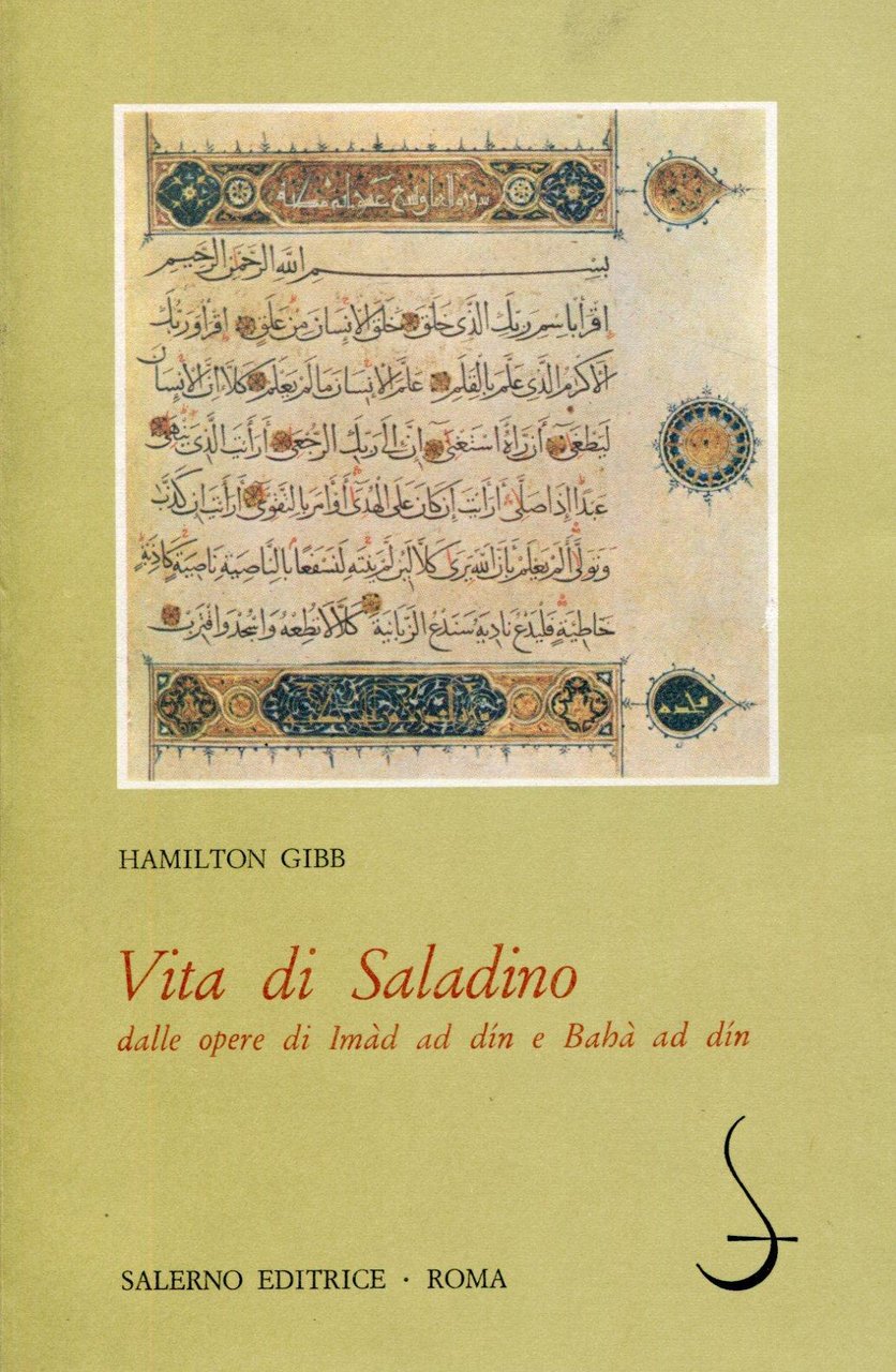 Vita di Saladino dalle opere di Imad ad din e … | Immagine principale