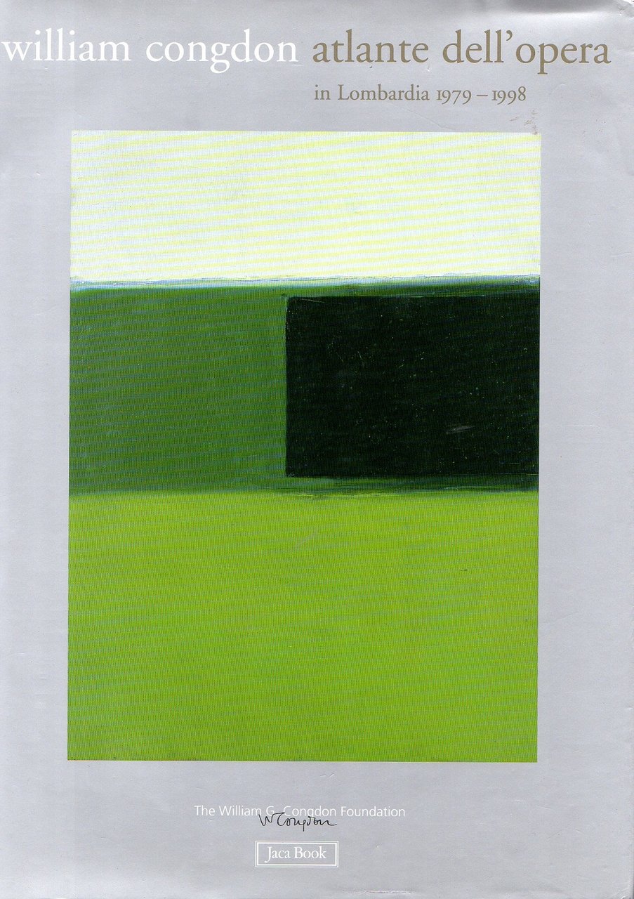 William Congdon. Atlante dell'opera in Lombardia 1979-1998 | Immagine principale