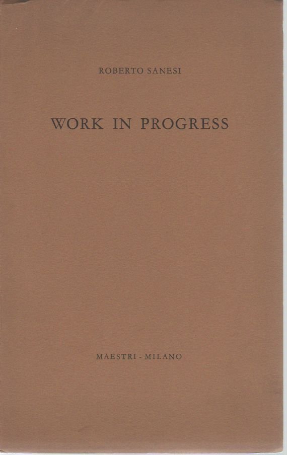 Work in progress | Immagine principale