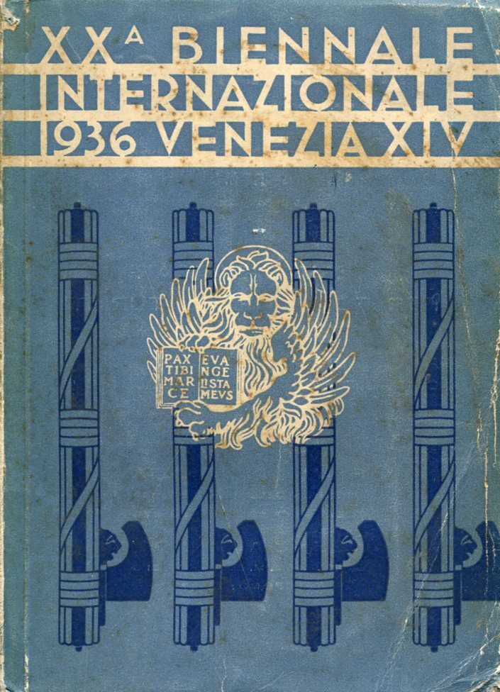 XX Esposizione Biennale Internazionale d'Arte1936-XIV. Catalogo | Immagine principale