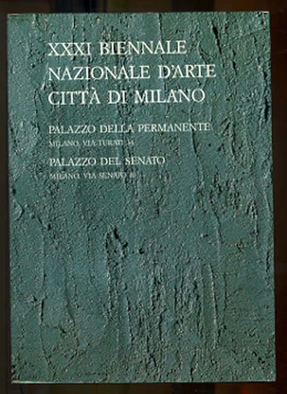 XXXI Biennale Nazionale d&amp;#39;Arte Città di Milano | Immagine principale