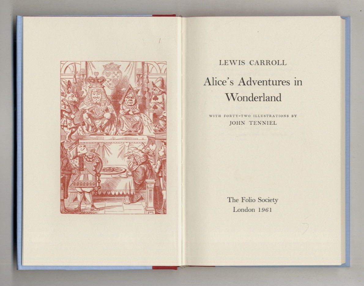 [1] Alice's Adventures in Wonderland. With forty-two illustrations by John …