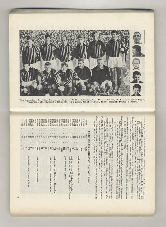 1962. Almanacco illustrato del calcio italiano. Cronistoria degli avvenimenti della …