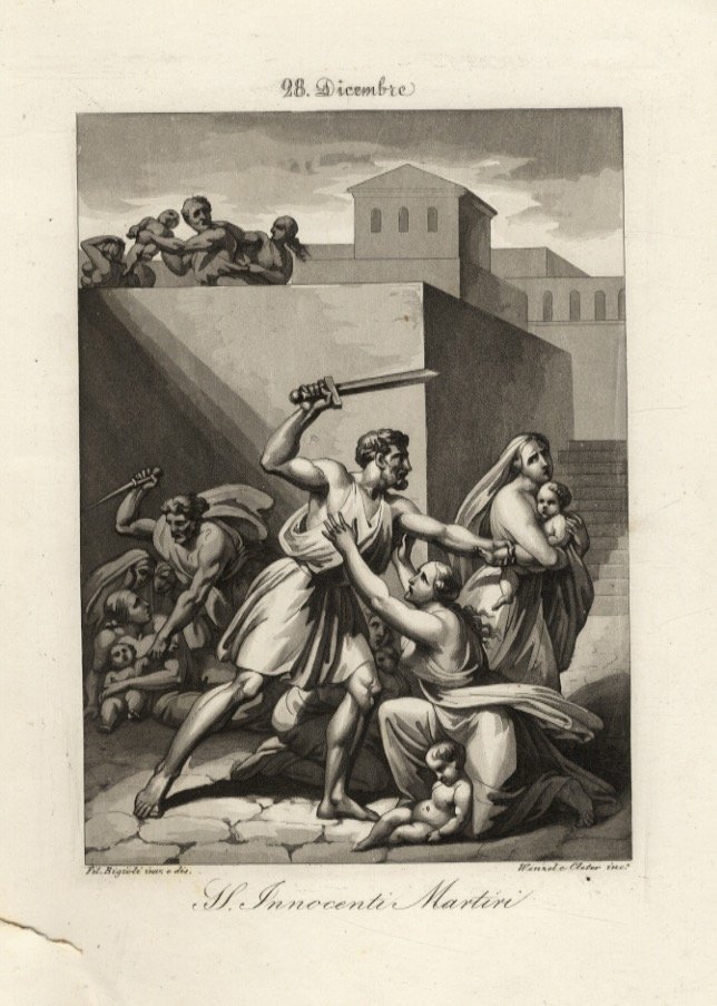 28 dicembre. SS. Innocenti Martiri.