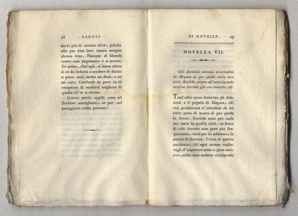 Saggio di novelle di Luigi Sanvitale parmigiano.
