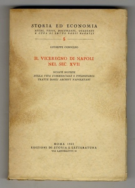 Il Viceregno di Napoli nel sec. XVII. Nuove notizie sulla …