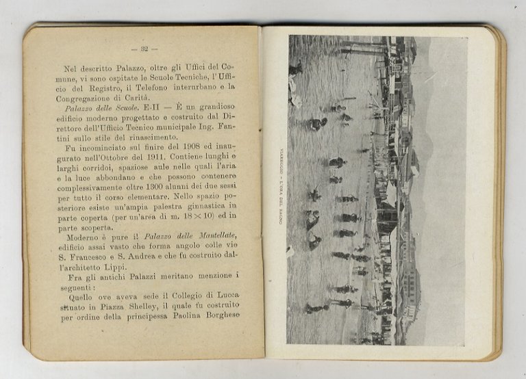 A Viareggio e da Viareggio. Guida illustrata con pianta della …