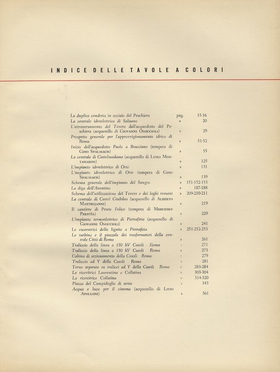 Acea: anno cinquanta. (Testi di: A. Aver, N. Calandri, G. …