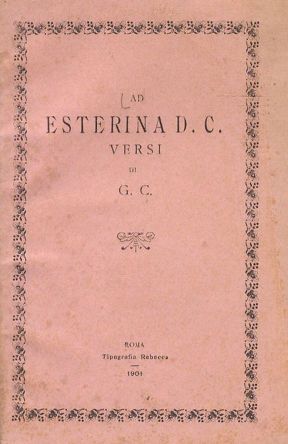 AD Esterina D.C. versi di G.C.