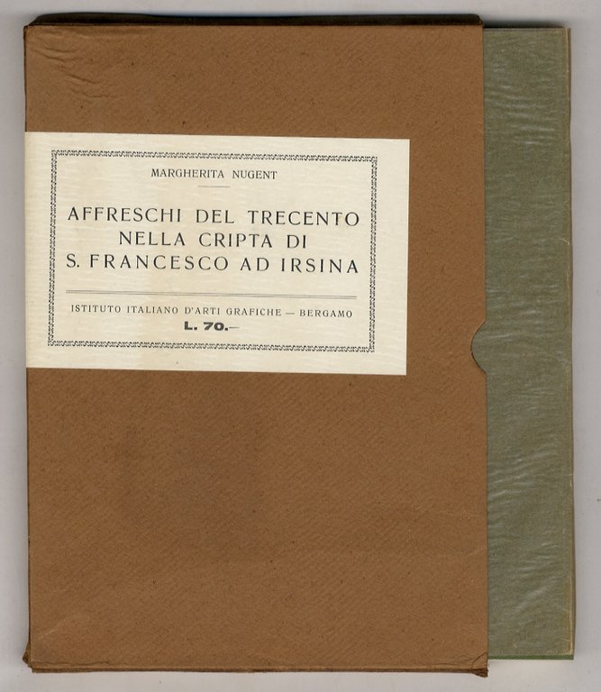 Affreschi del Trecento nella Cripta di S. Francesco ad Irsina.