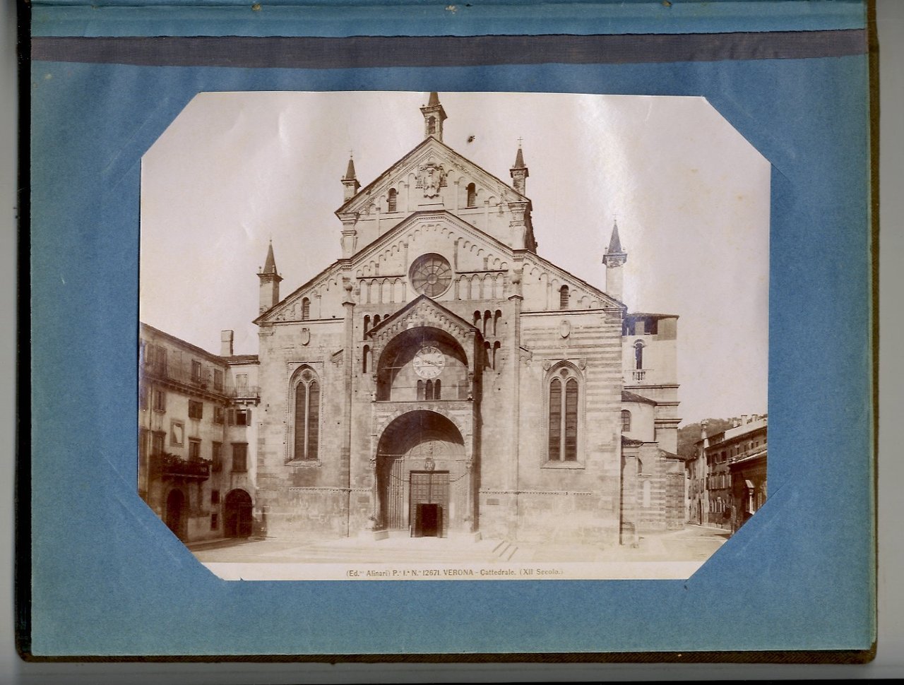 Album contenente 98 fotografie Alinari delle seguenti città: Verona, Padova, …