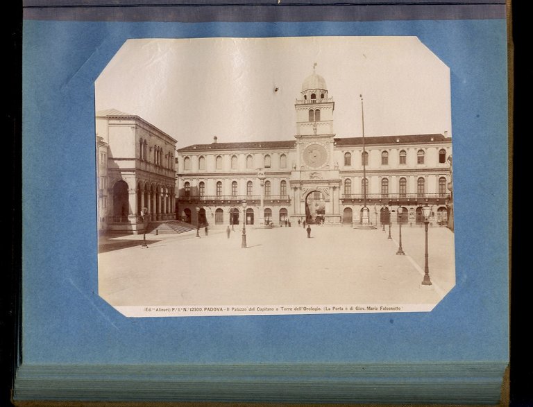 Album contenente 98 fotografie Alinari delle seguenti città: Verona, Padova, …