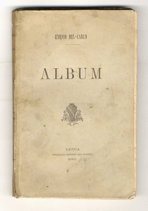 Album. (Emma. Racconto - Profili biografici: Luigi Boccherini, Lazzaro Papi, …