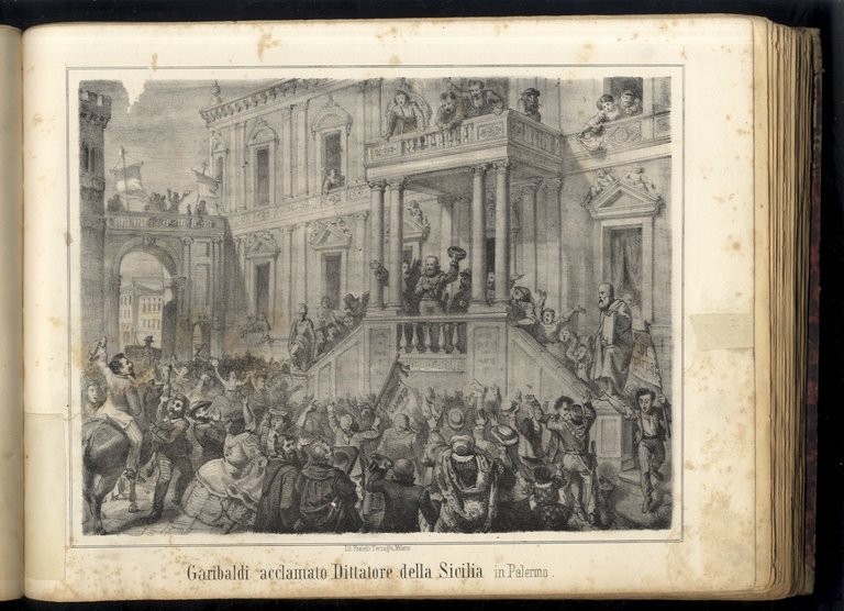 Album storico artistico: Garibaldi nelle Due Sicilie, ossia Guerra d'Italia …