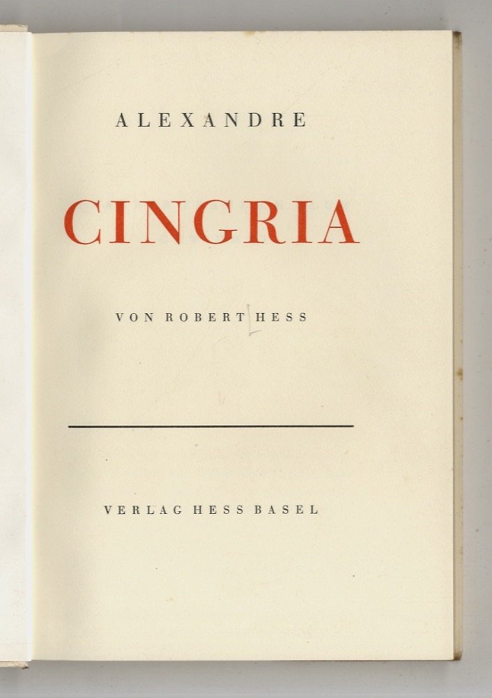 Alexandre Cingria.