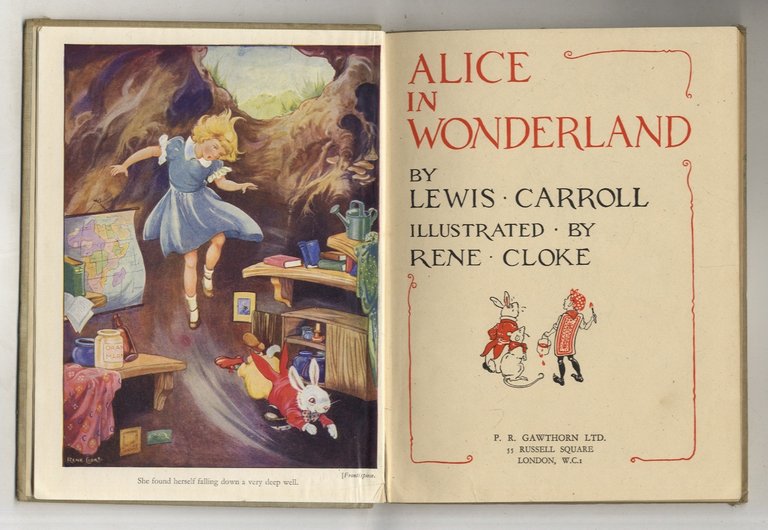 Alice in Wonderland [.] Illustrated by Rene Cloke. | Immagine Gallery 2