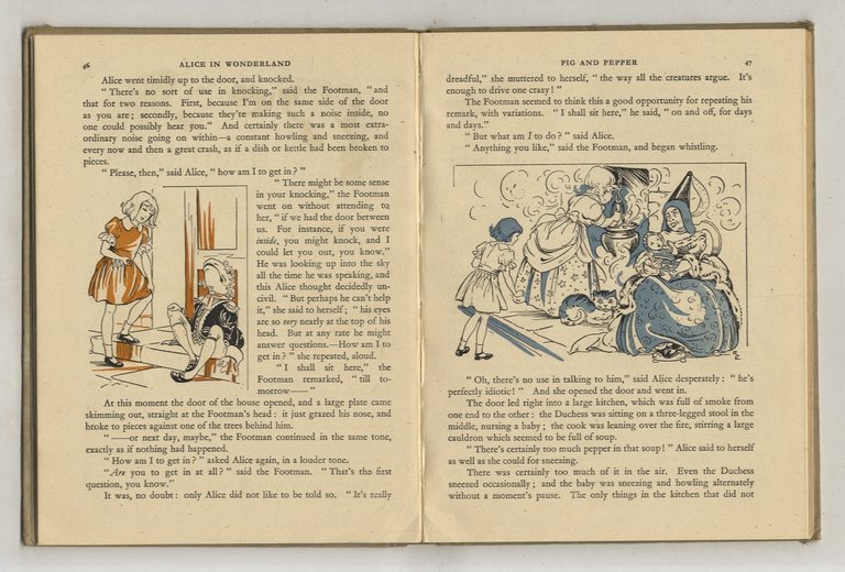 Alice in Wonderland [.] Illustrated by Rene Cloke. | Immagine Gallery 3