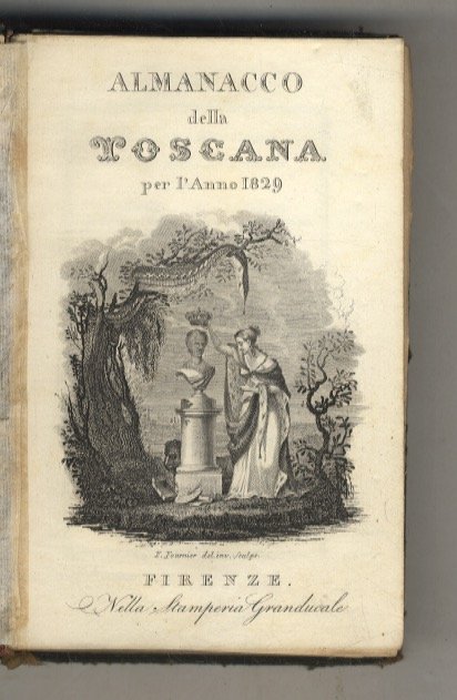 ALMANACCO della Toscana per l'anno 1829. | Immagine principale